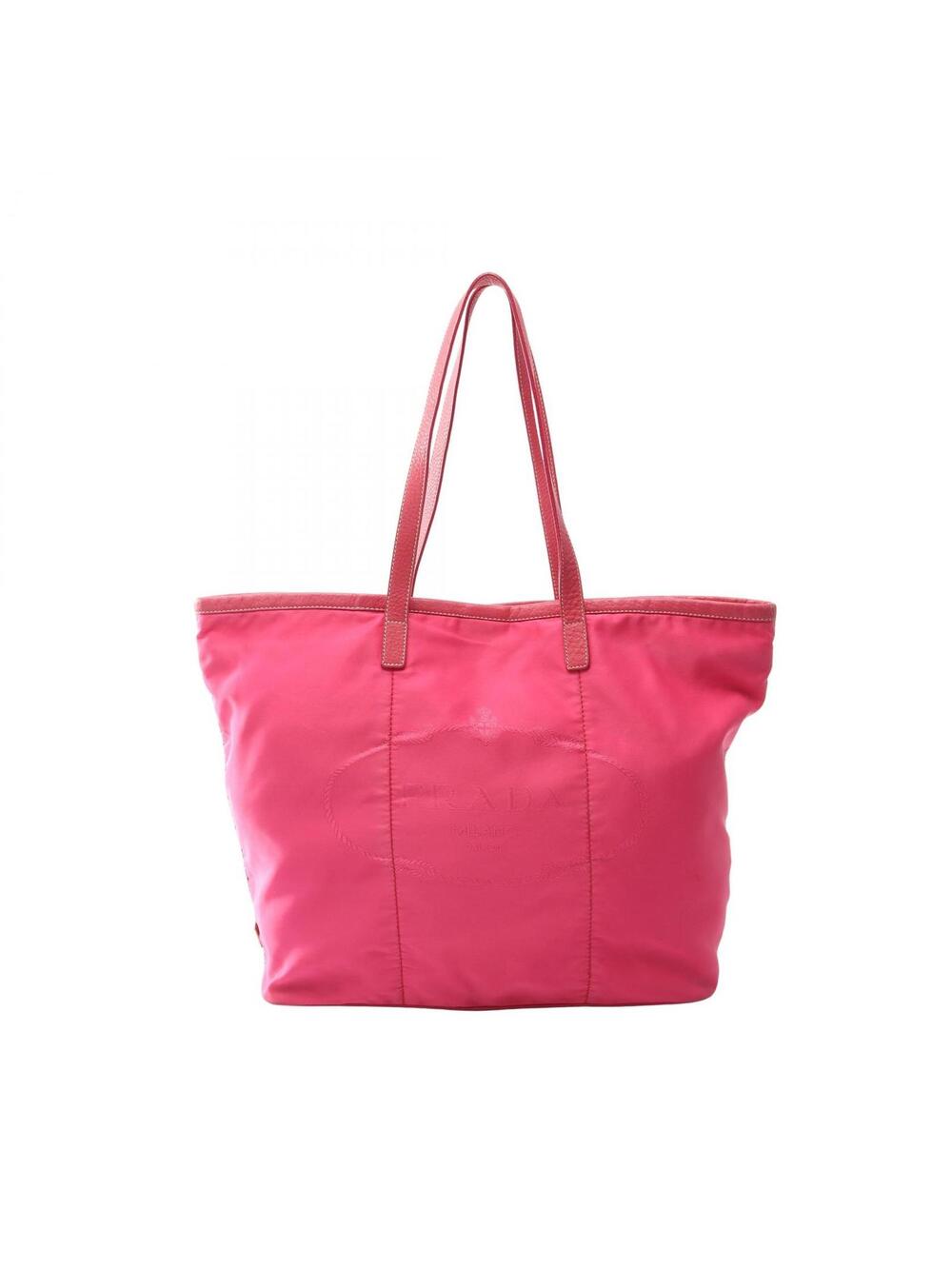 Prada Nylon Jacquard Tote Shoulder Bag #343520P35B